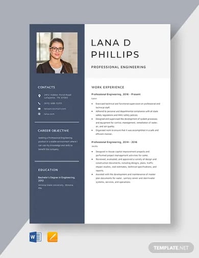 professional-engineering-resume-template