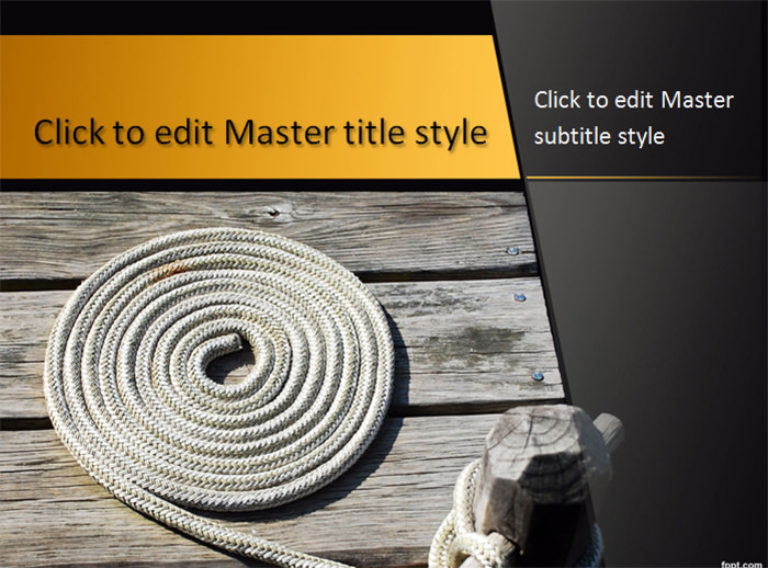 rope powerpoint template