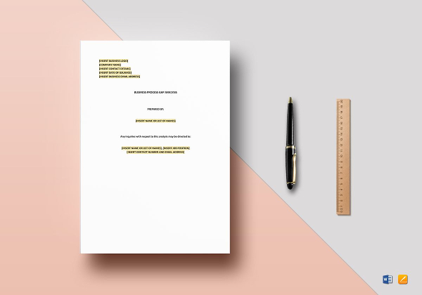 sample-business-process-gap-analysis-template