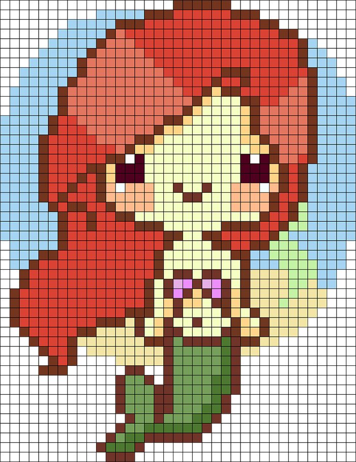 pixel art templates easy