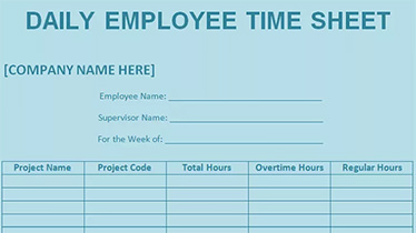 excel timesheet templates