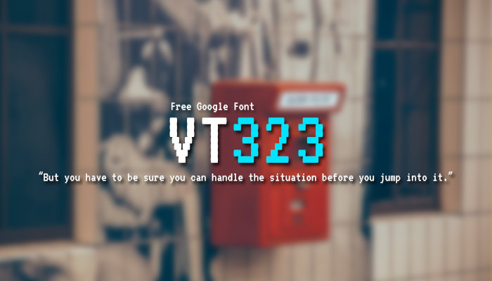 vt323 google font