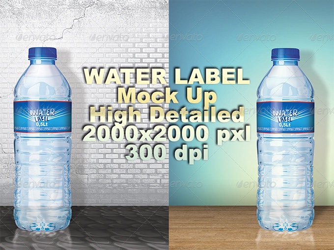 Water Bottle Label Design Templates Free Download