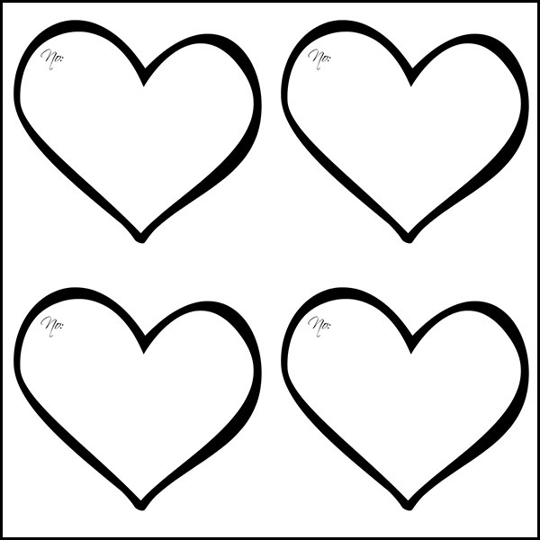 25 Heart Template Printable Heart Templates Free Premium Templates