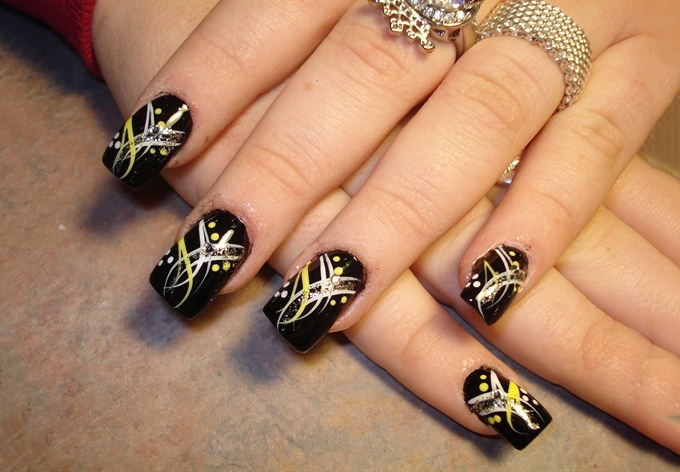 easy nail art design