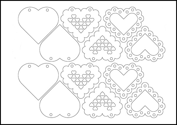 25+ Heart Template, Printable Heart Templates