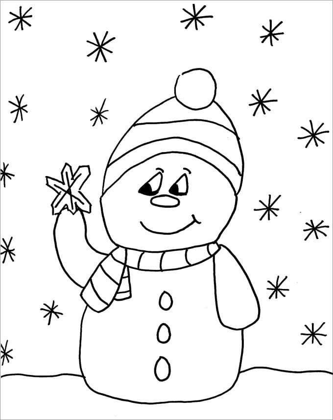 Snowman Template, Snowman Crafts