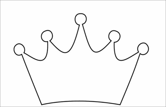 16+ Free Crown Shape Templates, Crafts And Colouring Pages