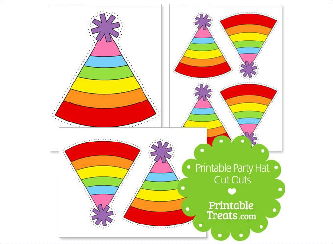 Party Hats, Party Hat Template