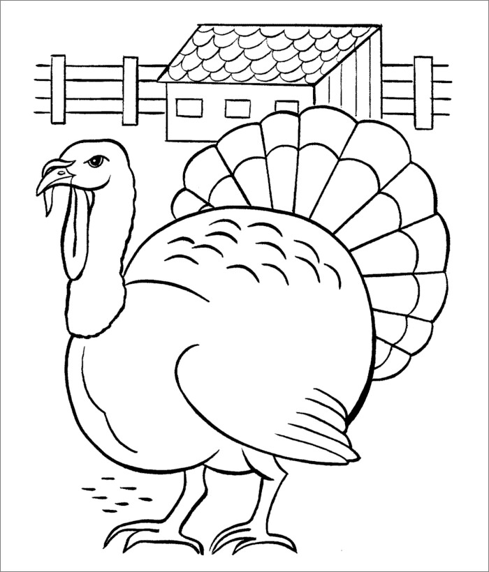 Turkey Template Printable Free