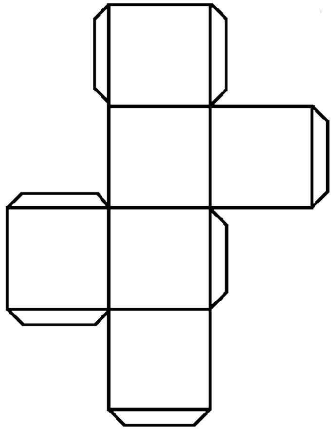 Cube Template 3D Cube Template Cube Template 3D Cube Template