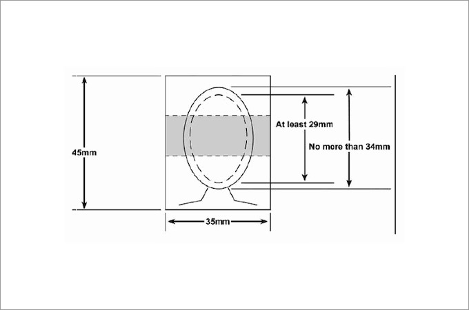 uk size photo passport template 6 Template Photo  Example  Format Passport Free Sample,