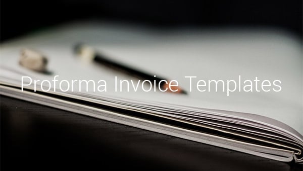 proforma invoice templates