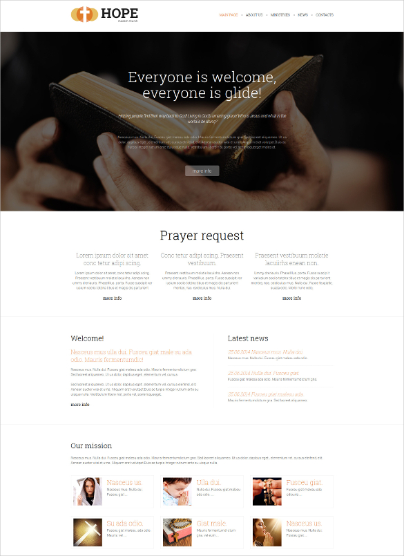 Religious Spiritual Joomla Theme