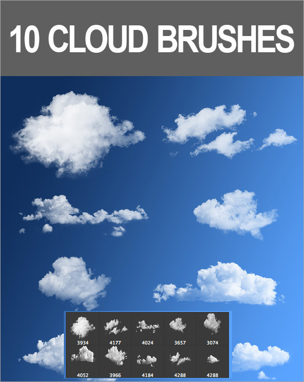 adobe photoshop clouds brushes free download