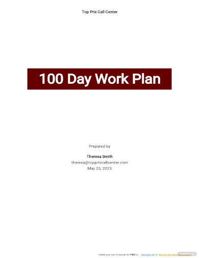 00 day work plan template