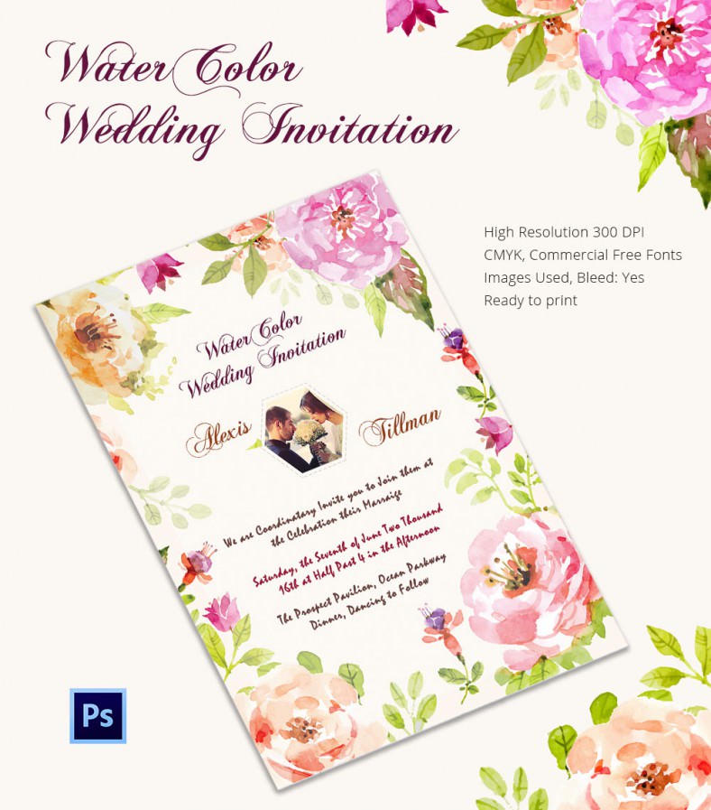 Wedding Invitation Card Sample Pdf ~ Matik for