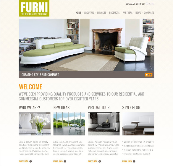 21+ Furniture WordPress Templates & Themes Free & Premium Templates