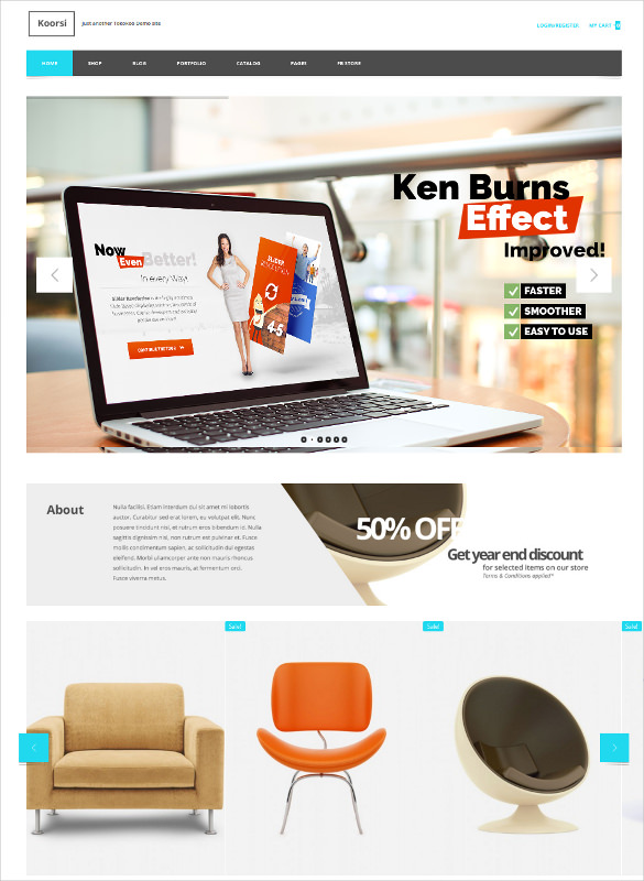 21+ Furniture WordPress Templates & Themes