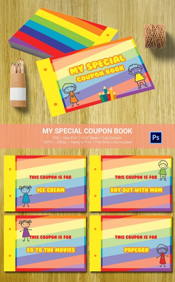 my special coupon book