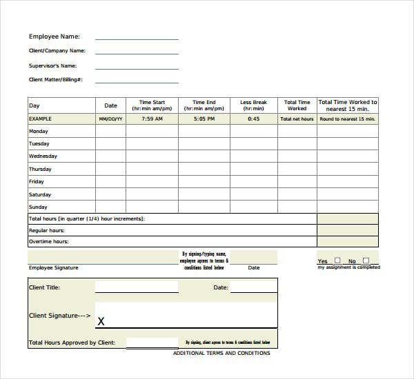 employee overtime sheet template download in pdf