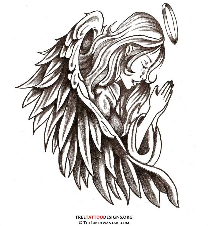 Tattoo Angel Vector Images over 10000