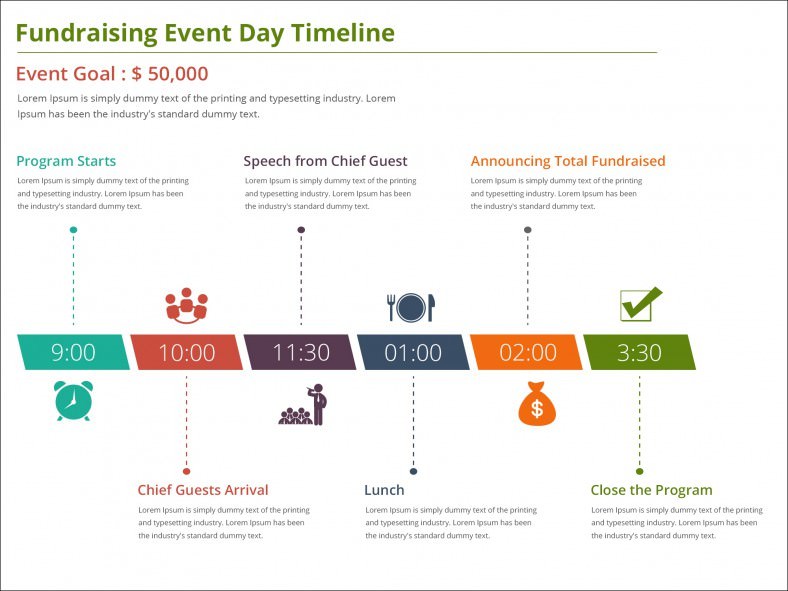 5 Event Timeline Templates Free Word, PDF, PPT Format Download!