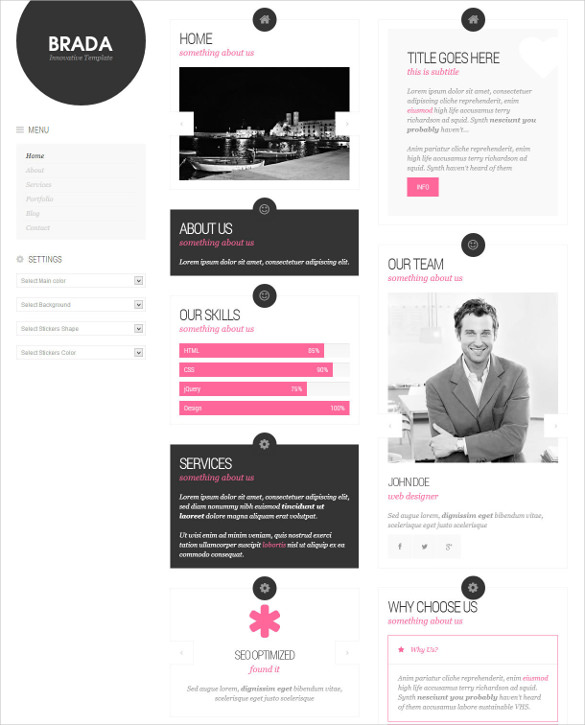 23 Static Website Themes Templates Free Premium Bootstrap Static Website Template