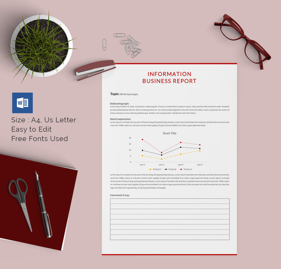 40+ Business Report Templates - Google Docs, Apple Pages, MS Word, PDF ... Formal Business Report Sample