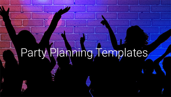 party planning template