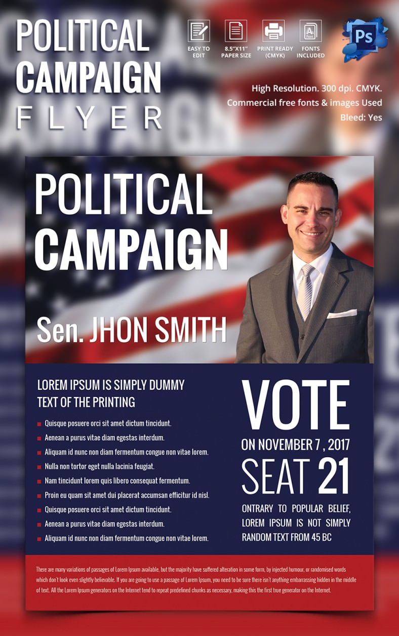 Voting Flyer Templates Free