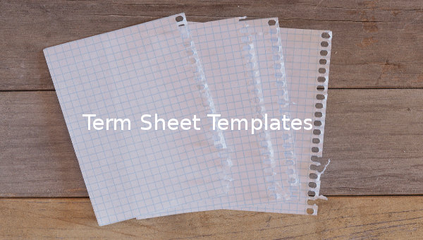 term sheet template term sheet template