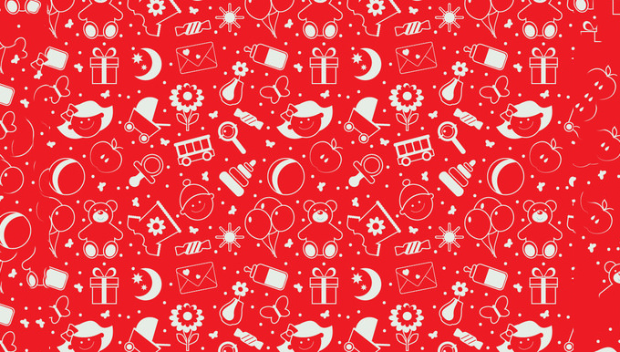 seamless baby pattern