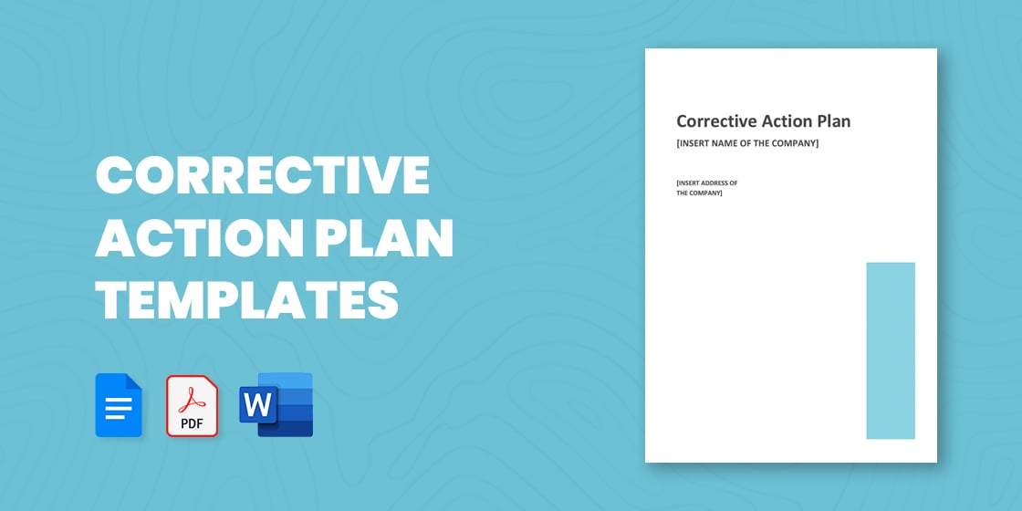 corrective action plan templates – free word excel pdf apple pages format download
