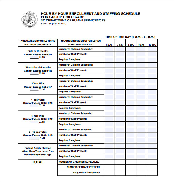 Hourly Schedule Template - 34+ Free Word, Excel, PDF Format