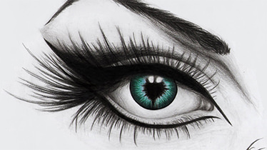 creative drawings of eyes