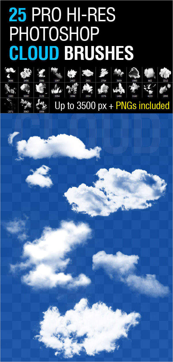 download cloud brushes for photoshop cs5