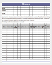 Bug Trackinglog Excel Format Download