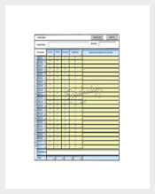 Behavior Tracking PDF Format Template Download