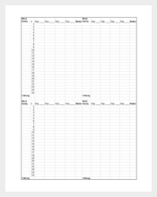 Progress Tracking Free PDF Format Template Download