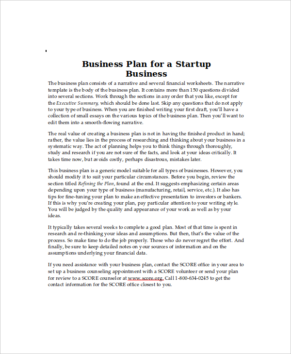 Business Start Up Cost Template 5+ Free Word, Excel Documents Download
