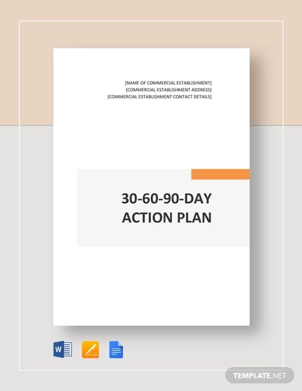 0 60 90 day action plan