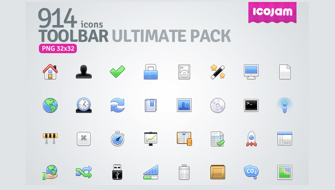 30+ Toolbar Icons | Free & Premium Templates