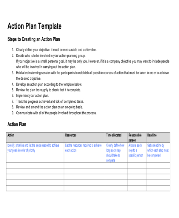 Strategic Life Plan Template - 6+ Free Word,PDF Documents Download