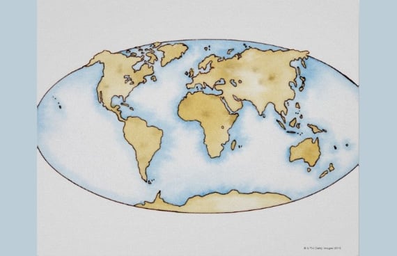 amazing world map poster