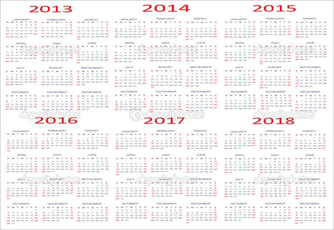 16+ Best Academic Calendar Templates 2015 | Free Download