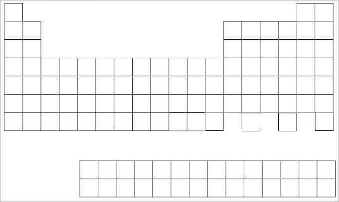 15+ Blank Table Templates - PDF, DOC, Excel