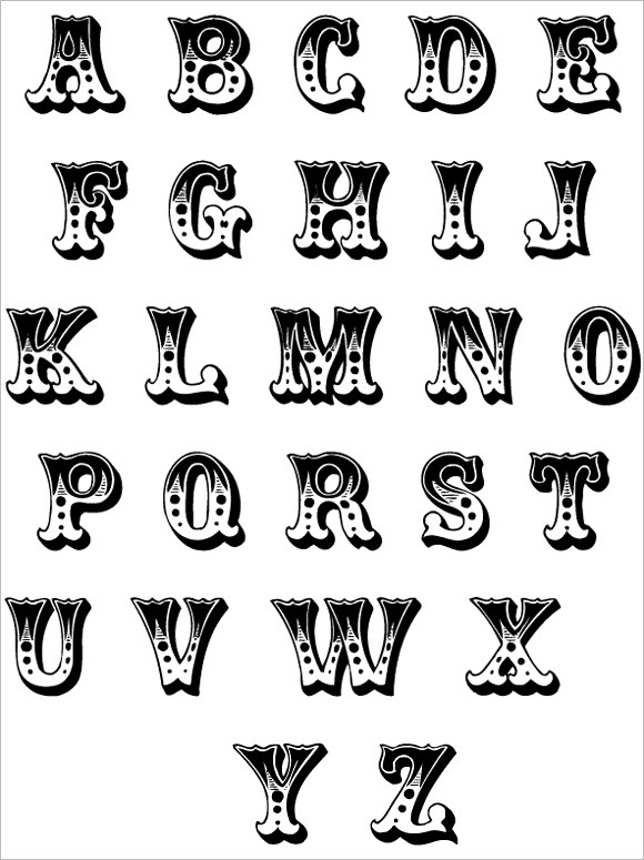 48+ Alphabet Bubble Letters - Free Alphabet Templates