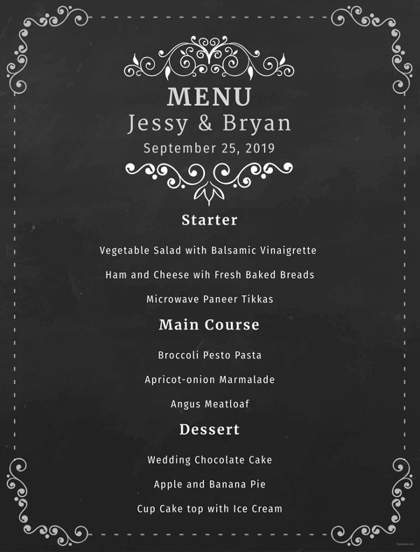 chalkboard-wedding-menu-template