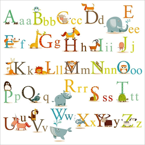 19+ Nursery Alphabet Letters - AI, Vector EPS, PNG, JPEG Format Download